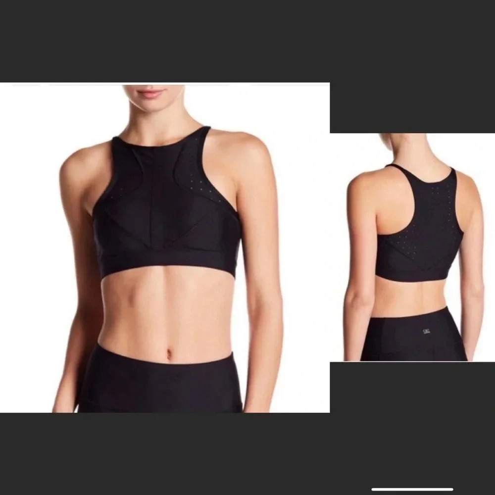 C&c California Active Athletic sport bras black S